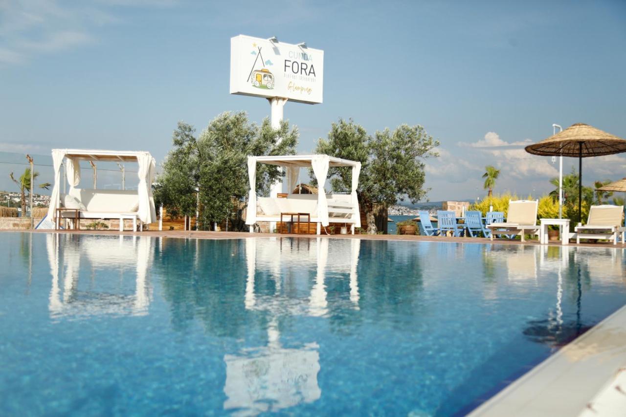 Cunda Fora Glamping Hotell Ayvalı Exteriör bild